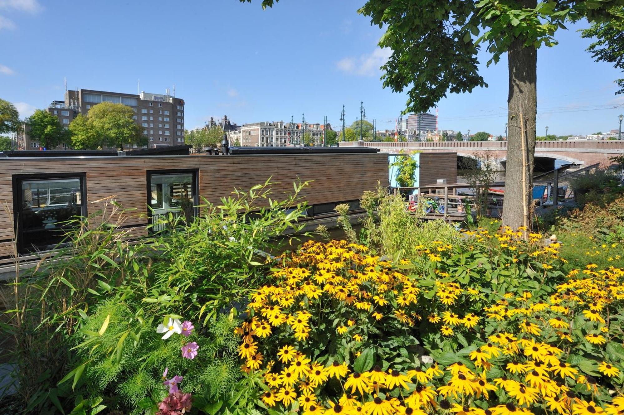 Houseboat Ark Van Amstel Amsterdam Exteriör bild